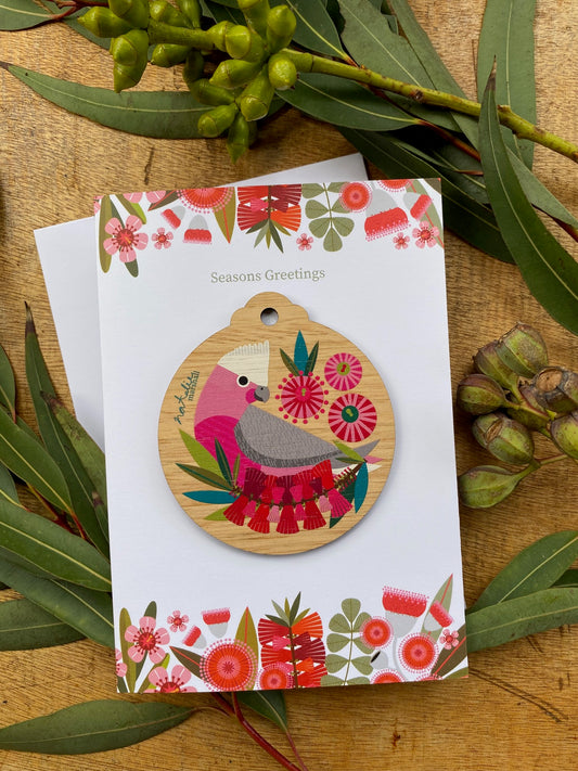 Galah White Card *