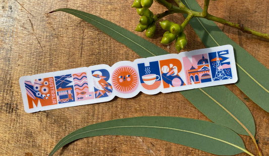 Melbourne Life Sticker