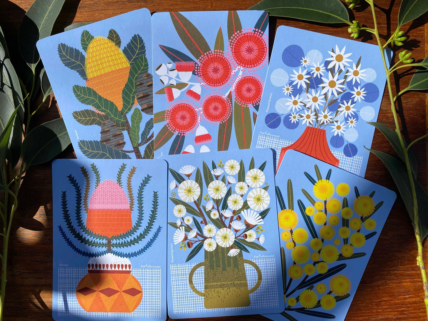 Floral Postcards