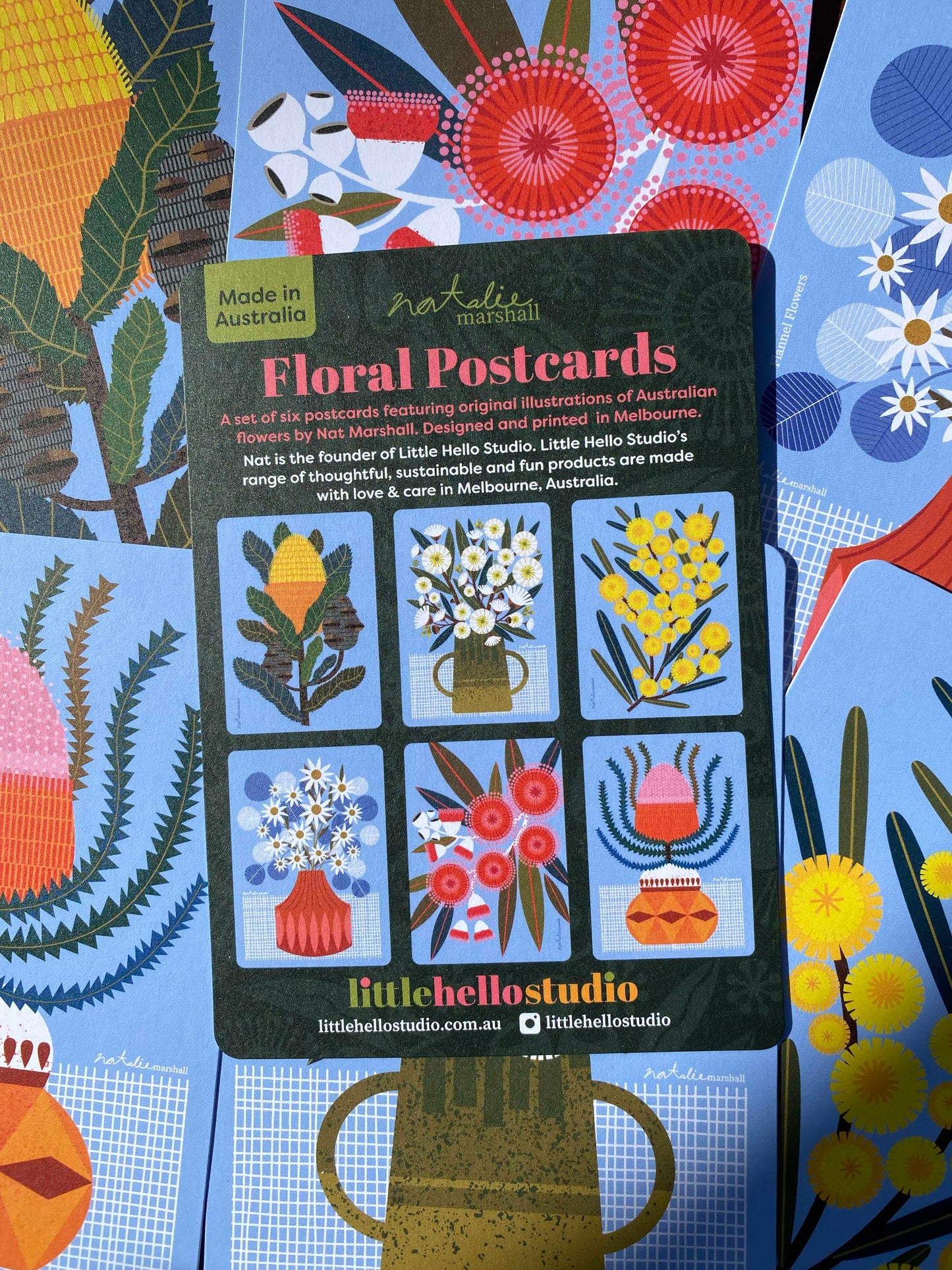 Floral Postcards