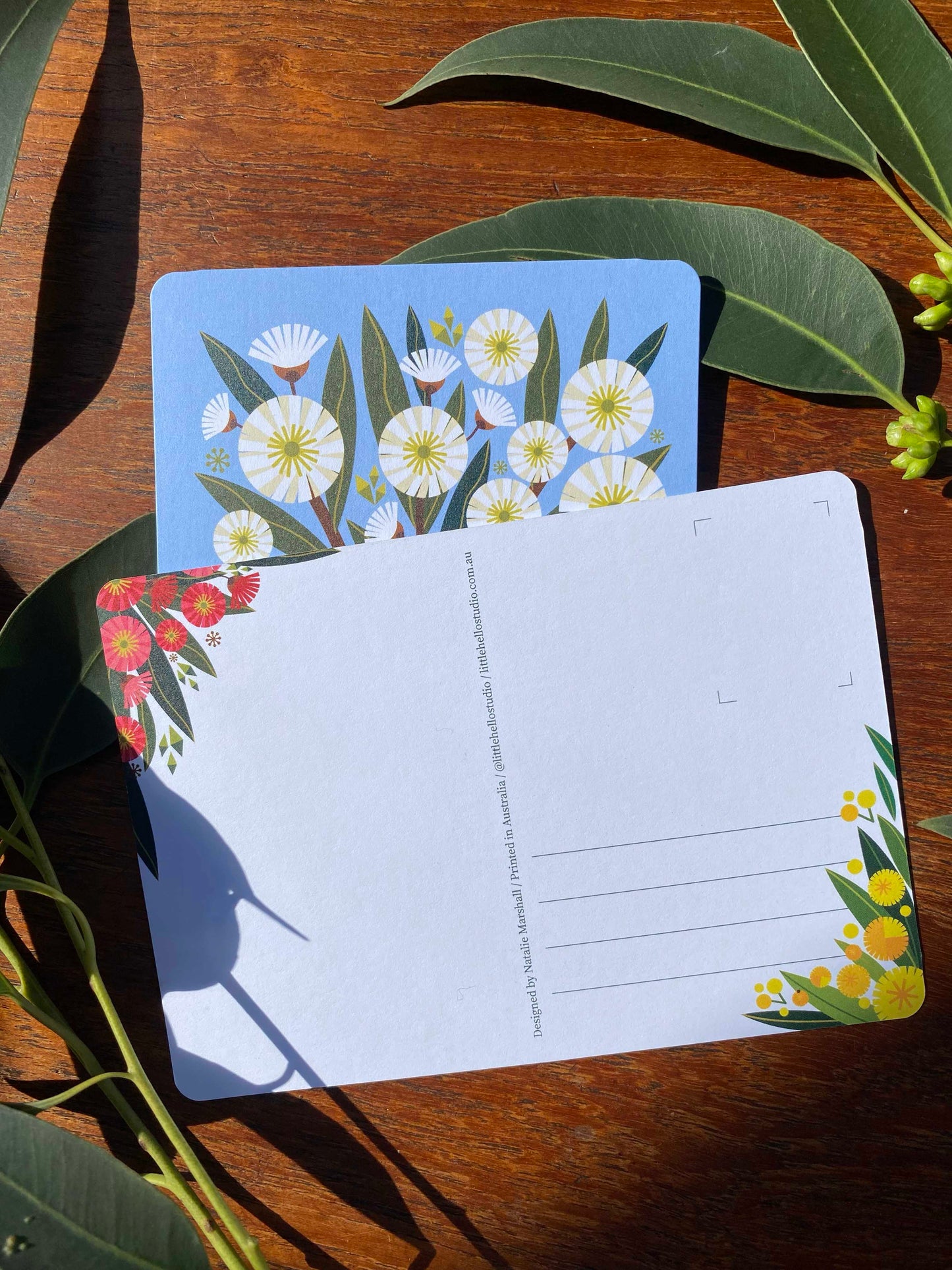 Floral Postcards