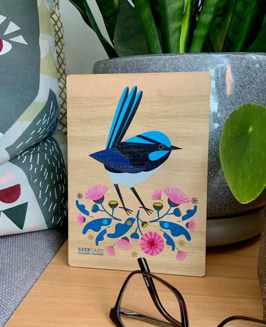 Superb Fairy Wren Keepcard *