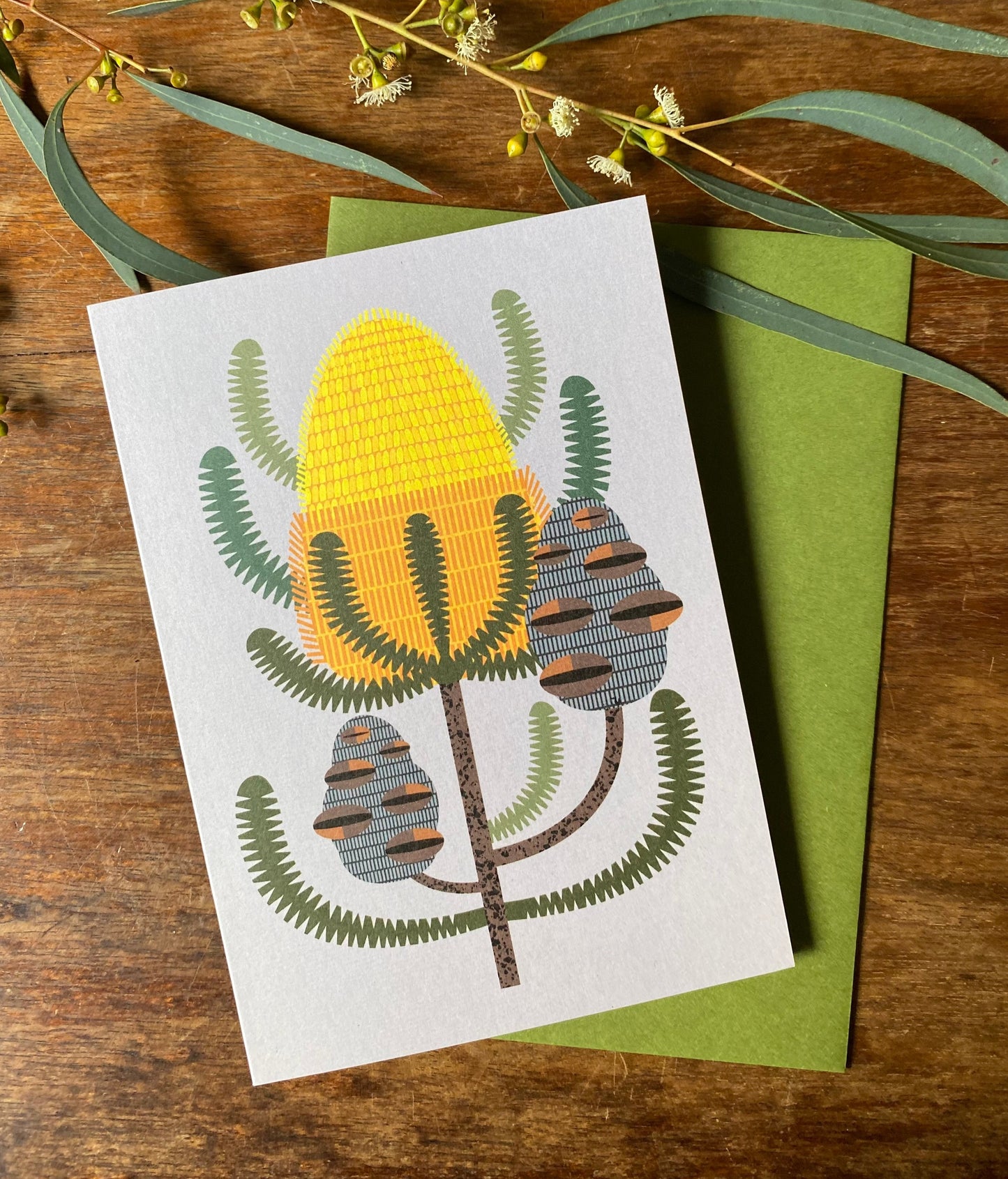 Golden Banksia Card